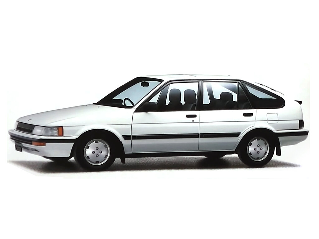 Toyota Sprinter (AE81, AE82, EE80, CE80) 5 поколение, рестайлинг, хэтчбек 5 дв. (05.1985 - 04.1987)